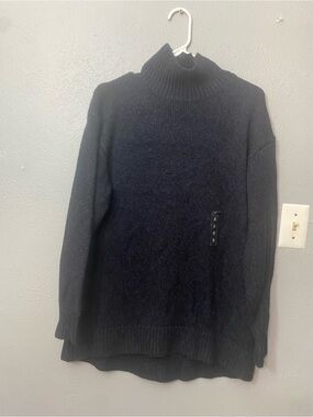 Uniqlo Dark Navy Turtleneck Sweater Oversized Small
